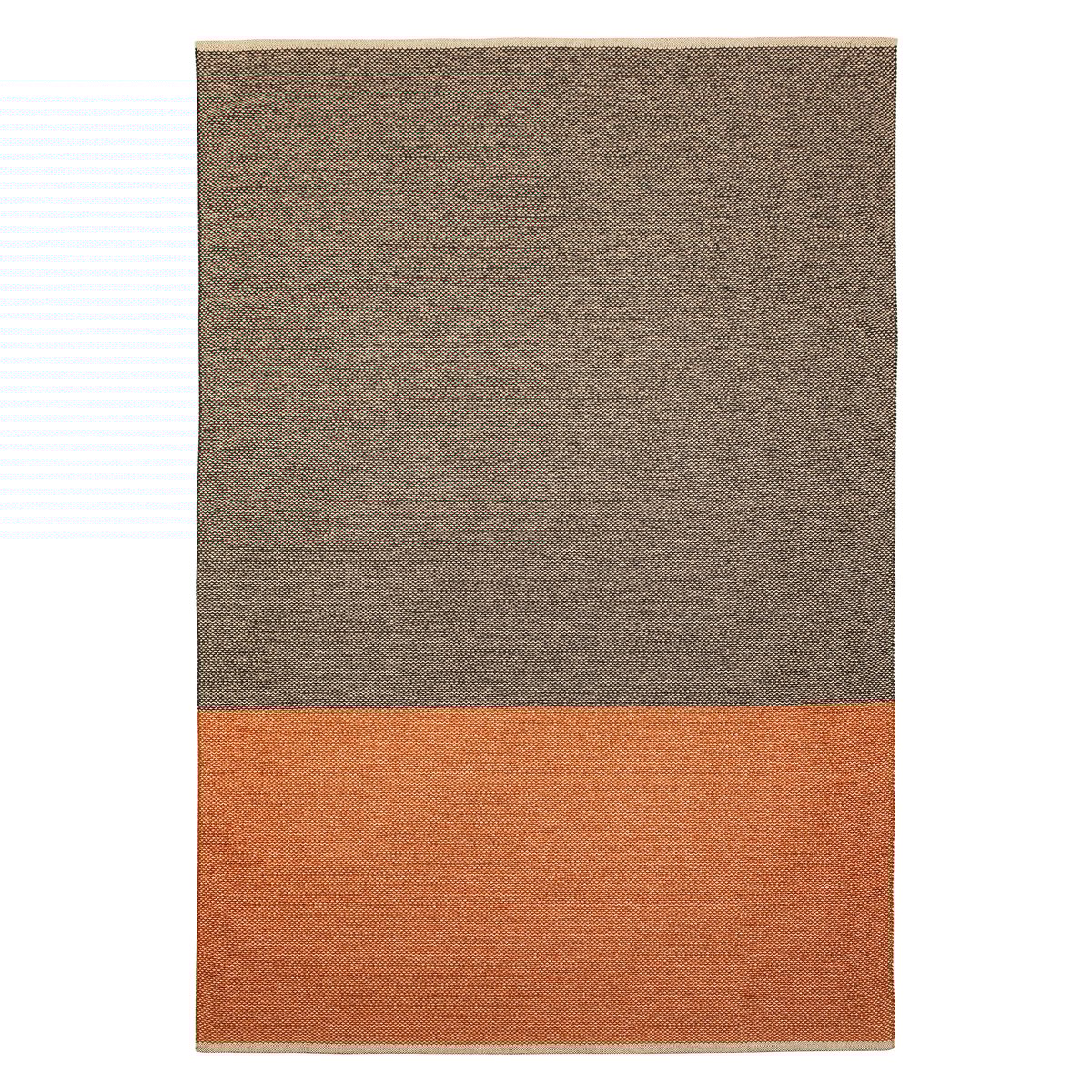Brita Sweden Moor rug mud (black-terracotta) 170x300 cm