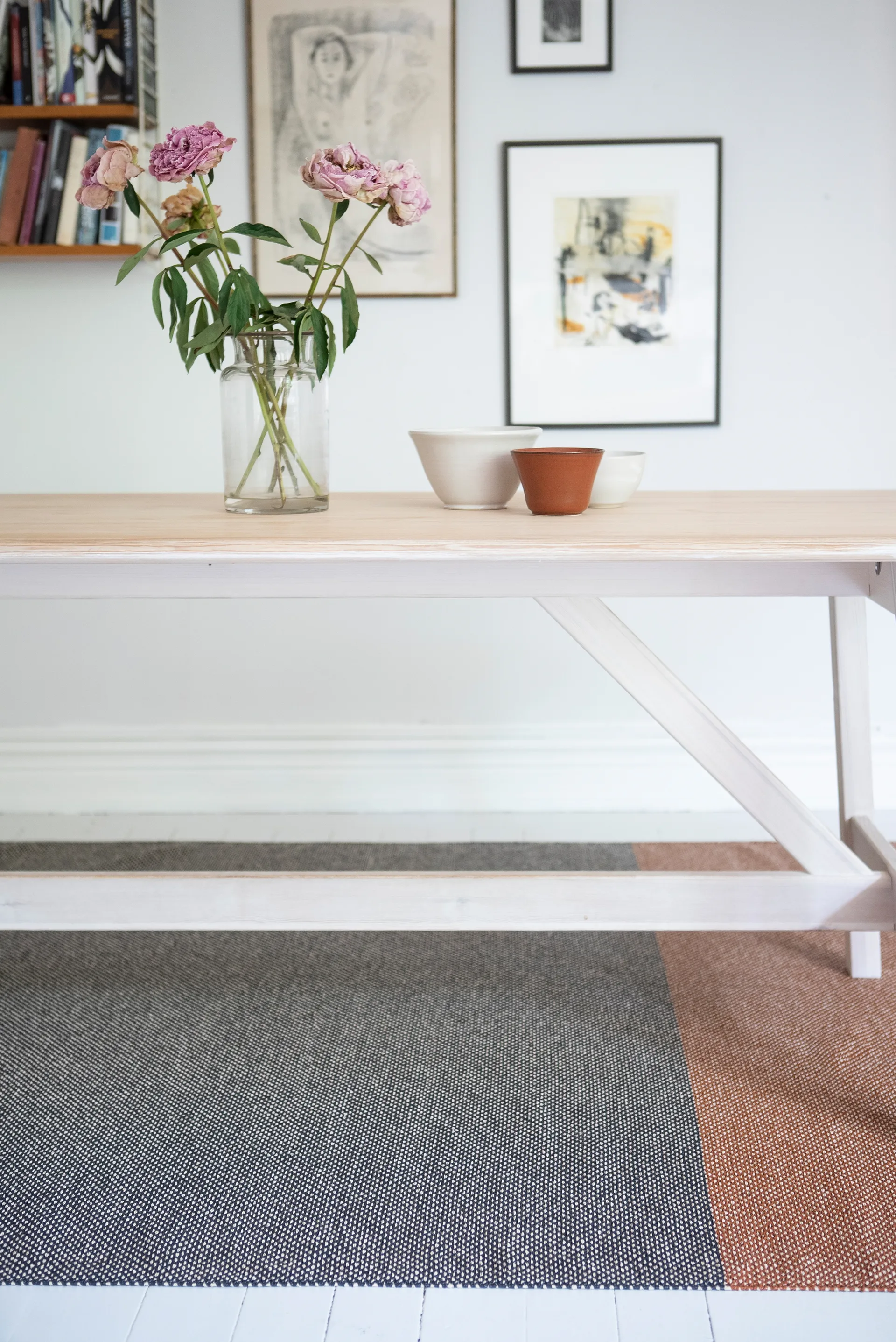 Moor rug mud (black-terracotta), 170x300 cm Brita Sweden