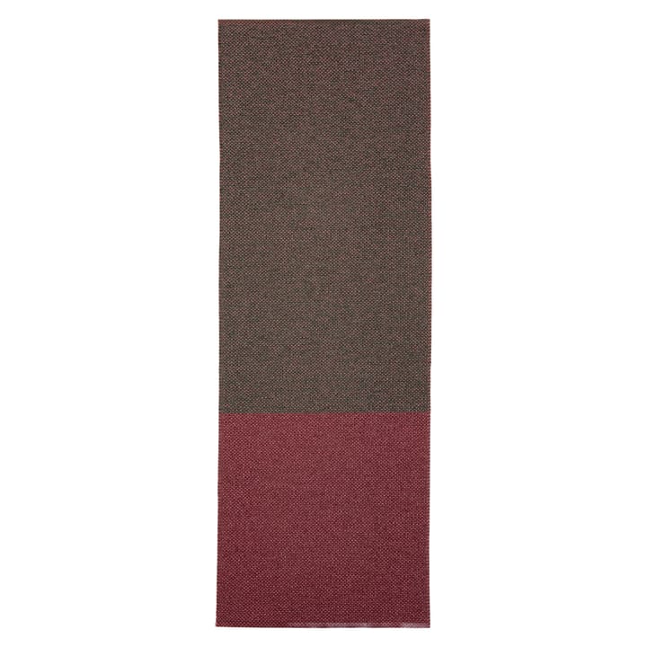 Moor rug  raspberry (green-pink) - 70x200 cm - Brita Sweden