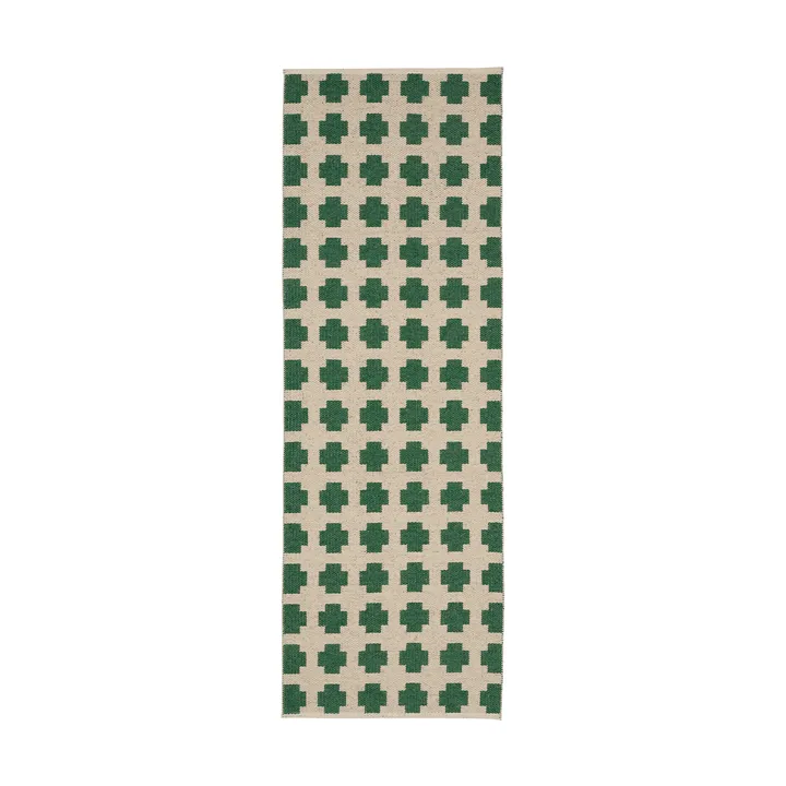 Paloma rug - Dark green, 200x70 cm - Brita Sweden