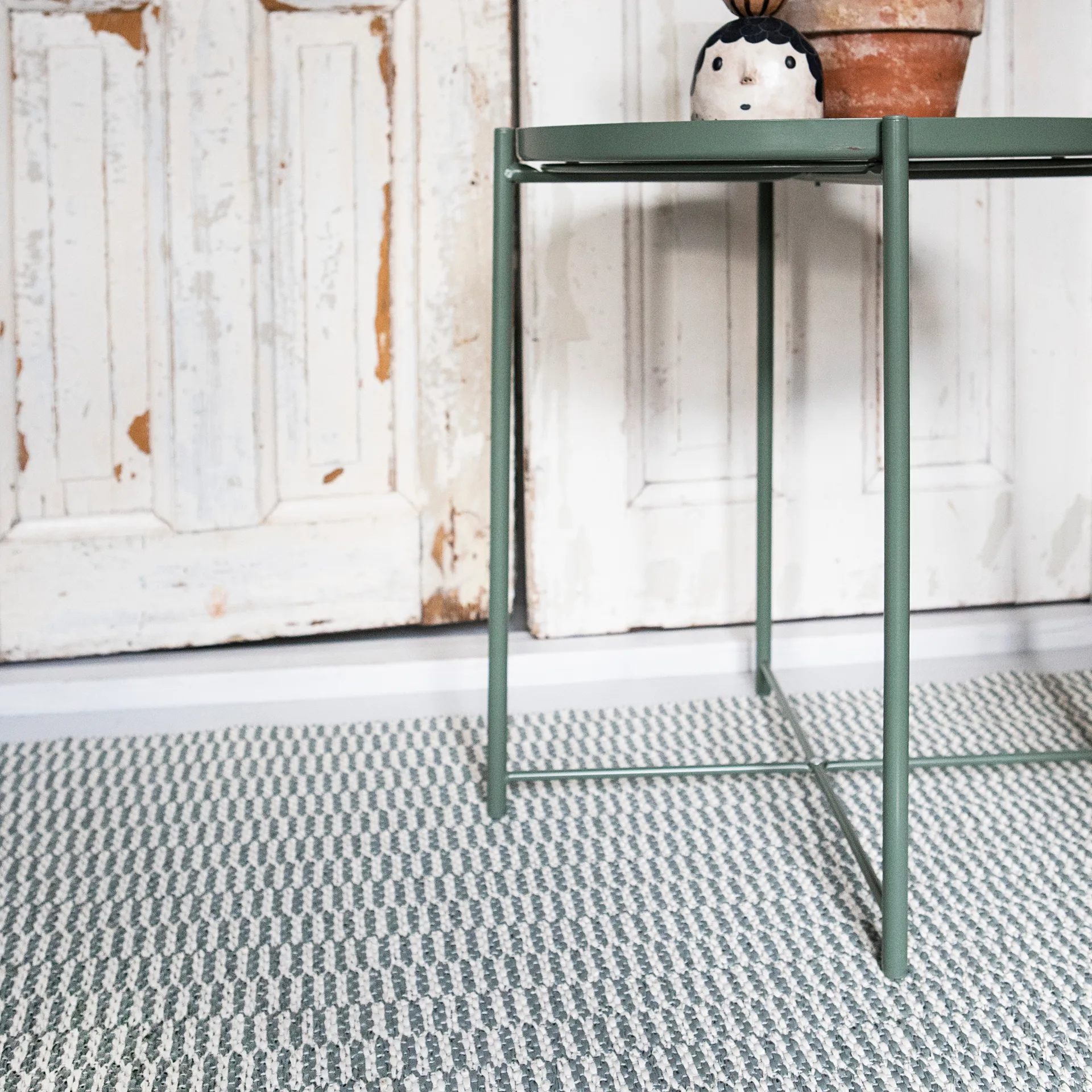 Pemba rug steel, 70x150 cm Brita Sweden