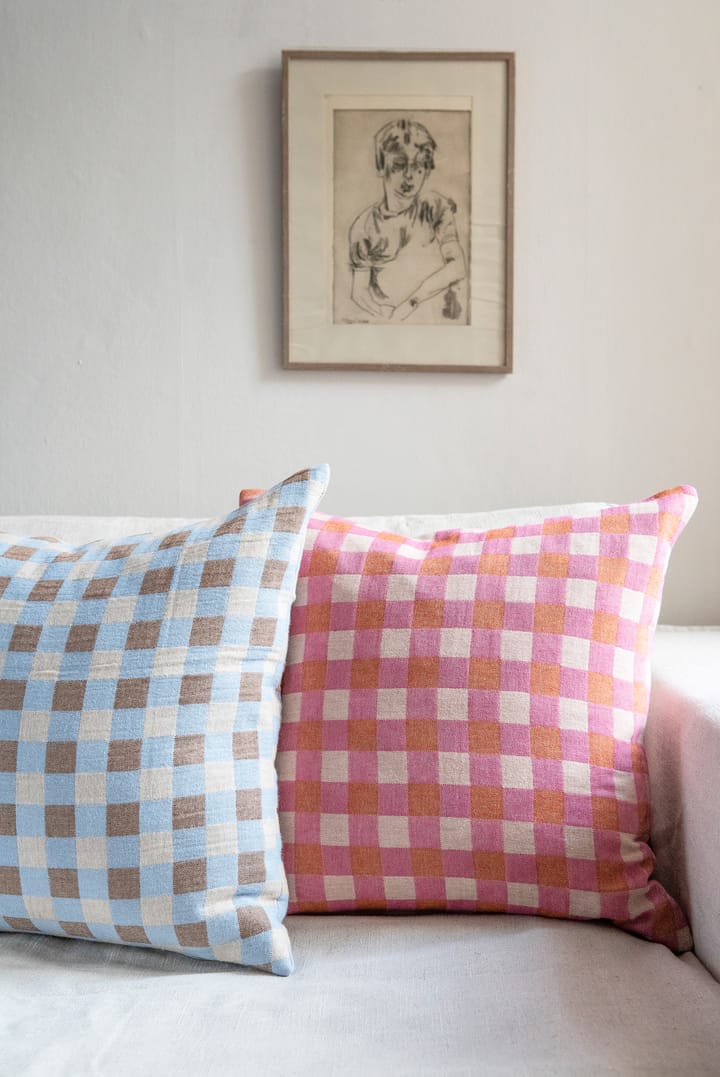 Poppy pillowcase 50x50 cm - Pink - Brita Sweden