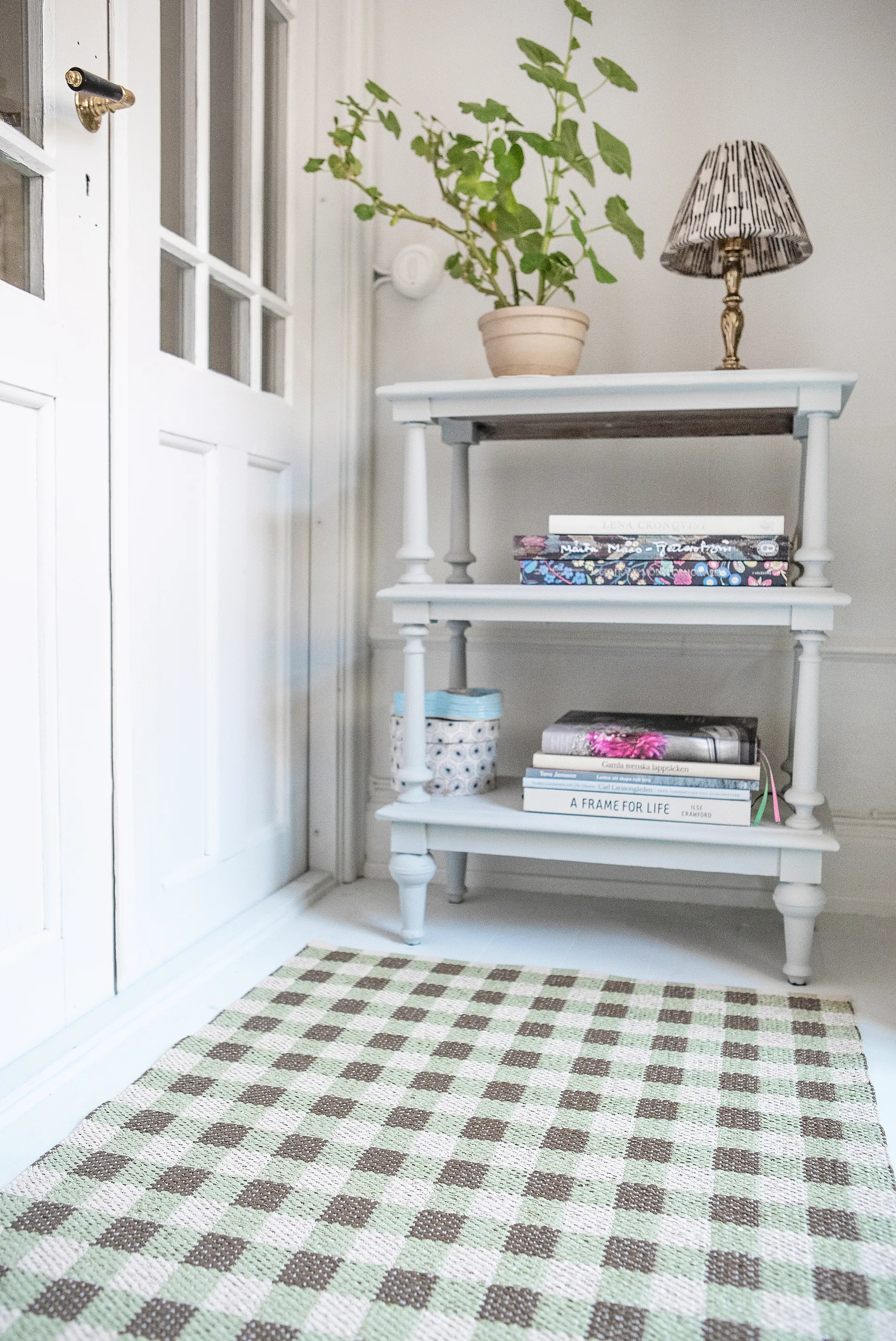 Poppy rug green, 70x150 cm Brita Sweden