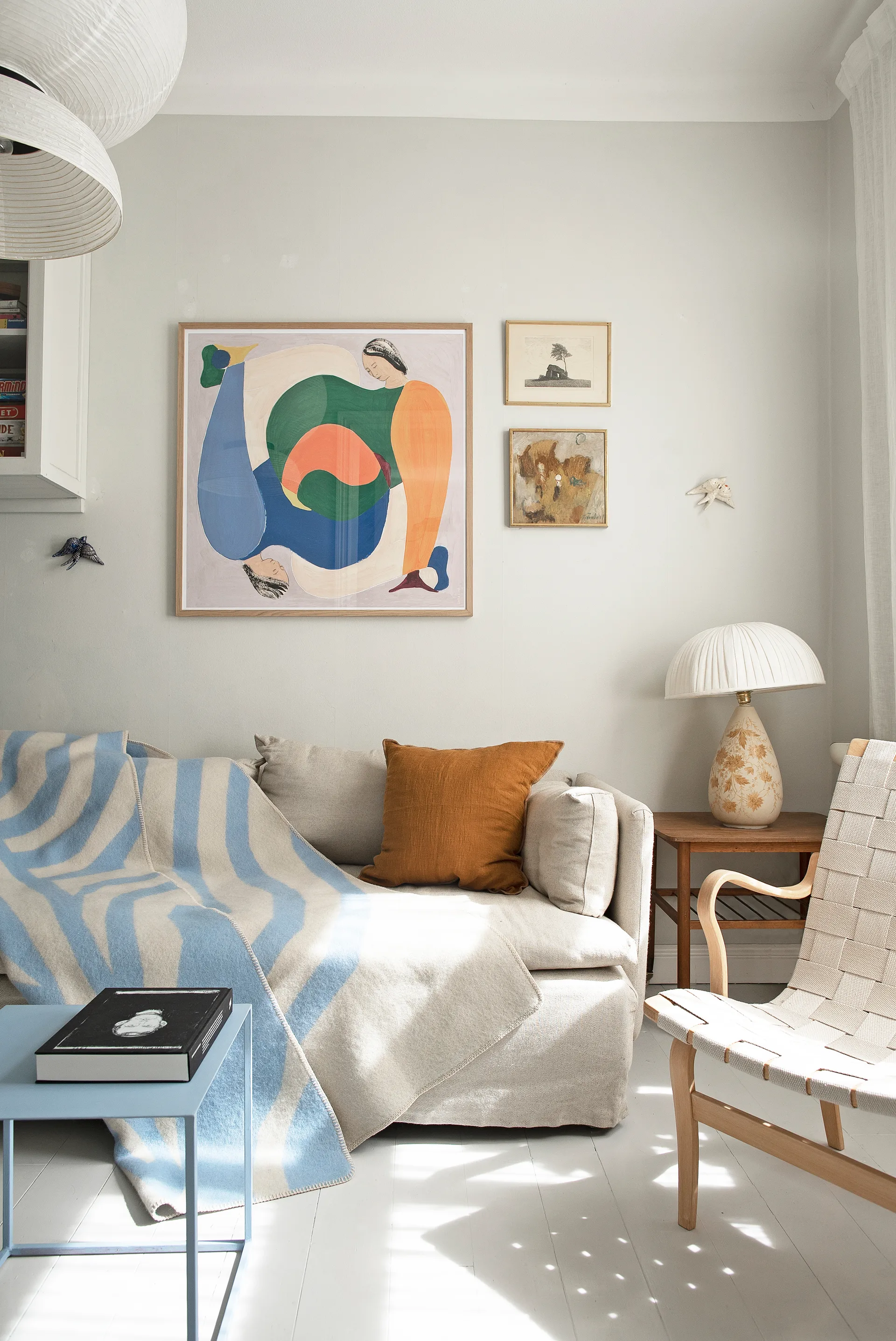 Pugh blanket, Blue, 200x130 cm Brita Sweden