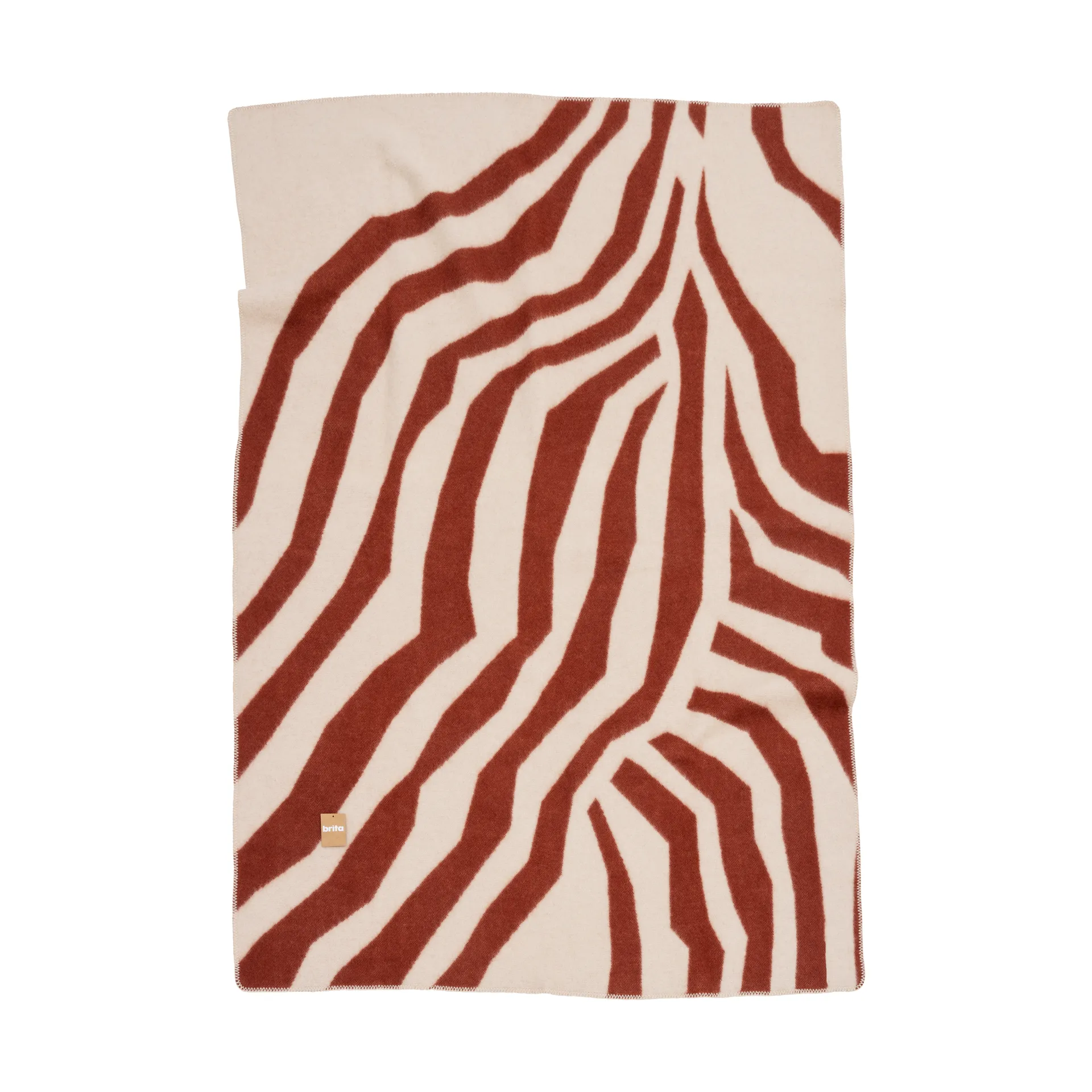 Pugh blanket, Brown, 200x130 cm Brita Sweden