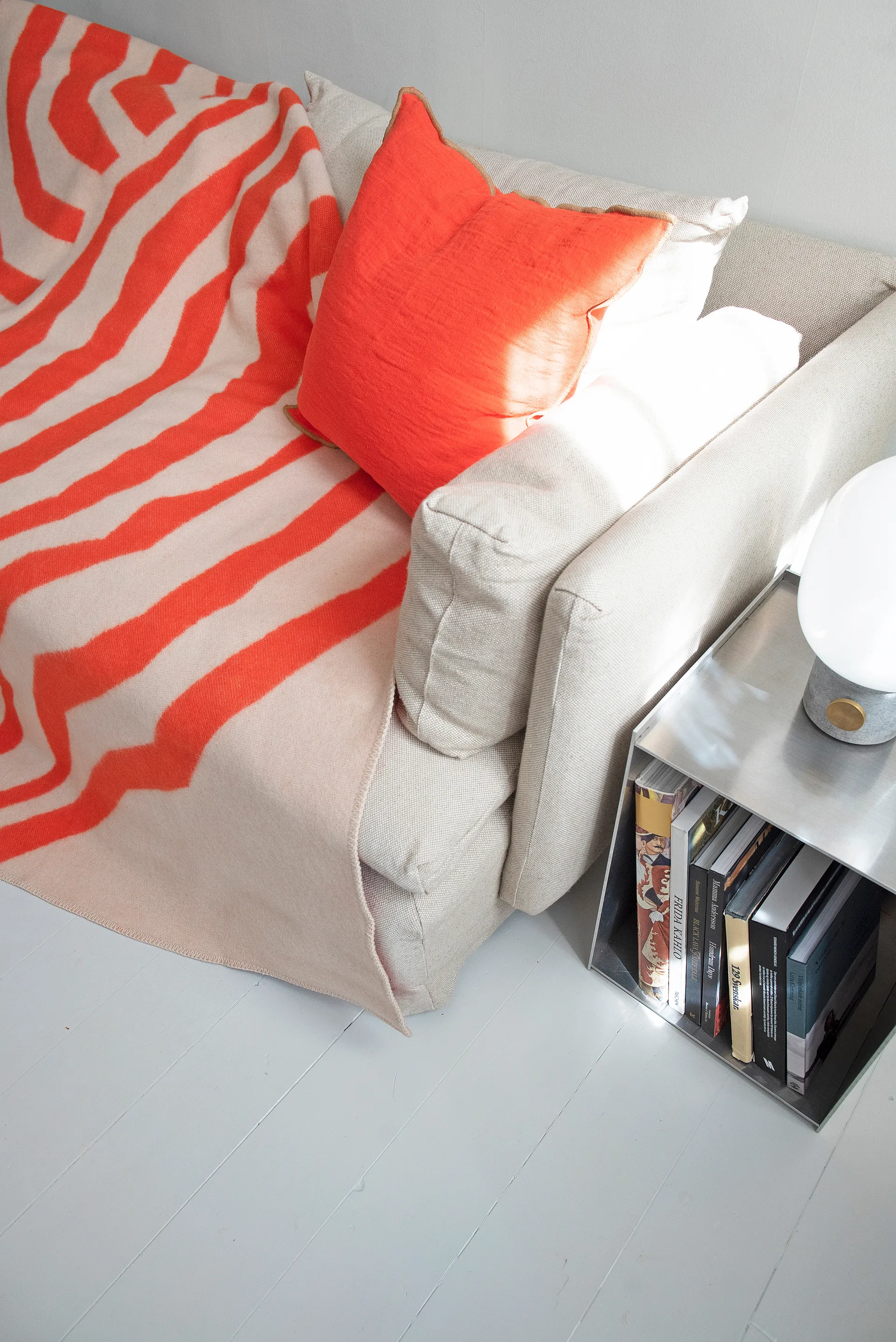 Pugh blanket, Red, 200x130 cm Brita Sweden