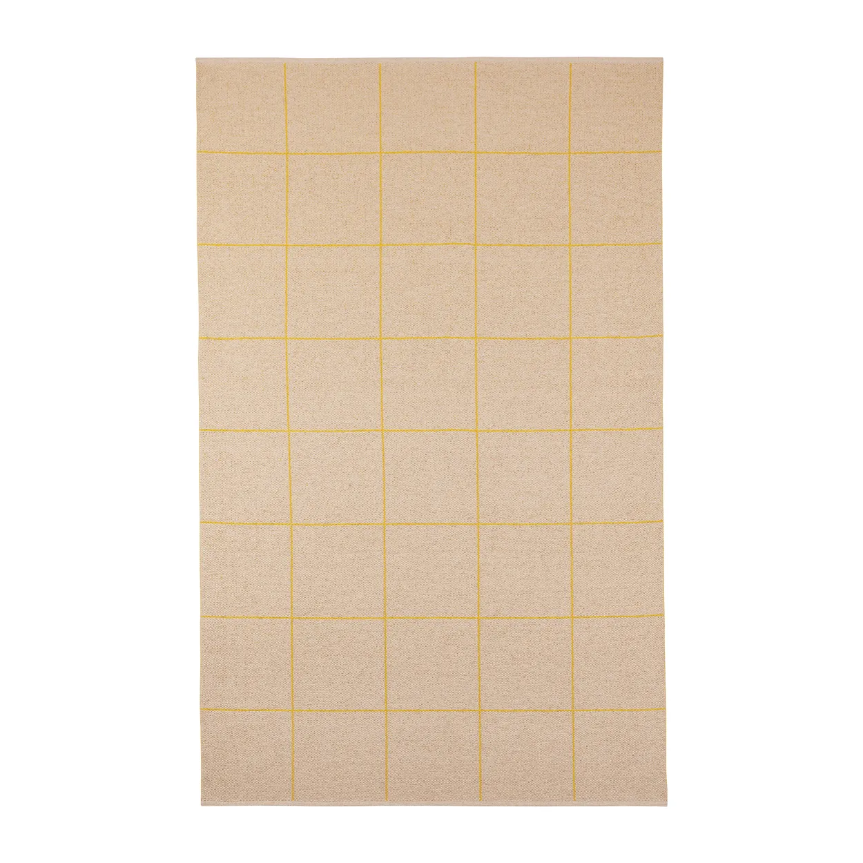 Brita Sweden Ruth rug sulphur 170x275 cm | Scandinavian Design | Plastic rugs | Yellow