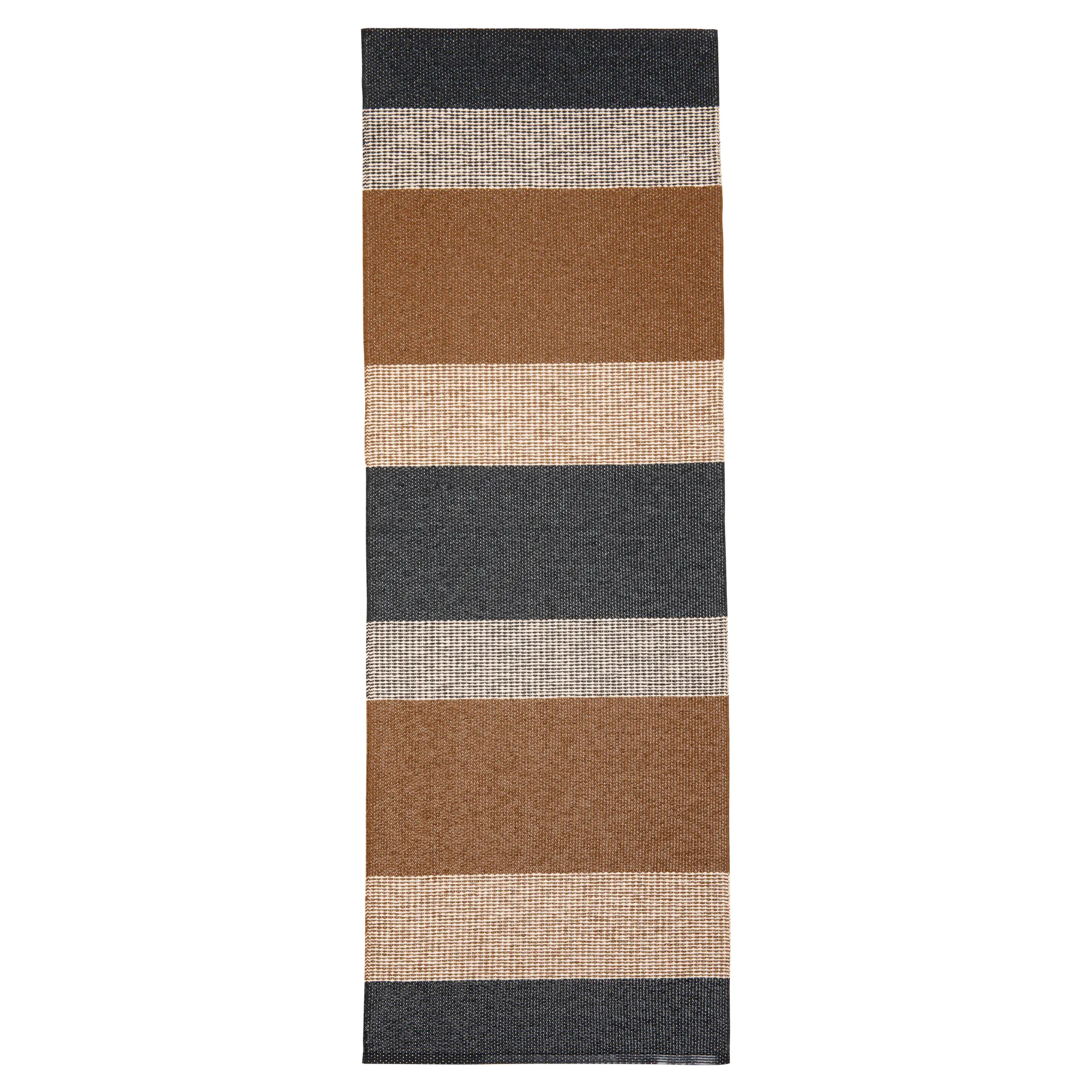 Seasons rug cacao (brown-black), 70x300 cm Brita Sweden