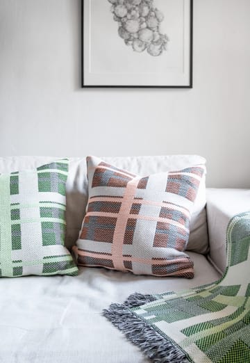 Tradition cotton throw 130x170 cm - Green - Brita Sweden