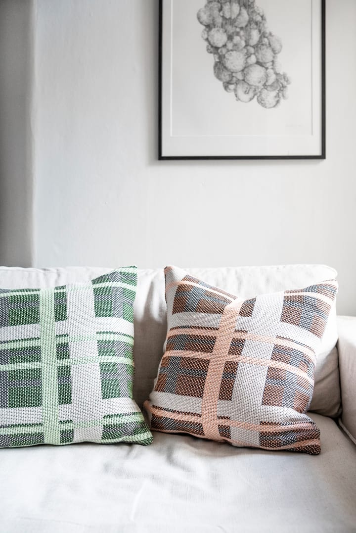 Tradition pillowcase 50x50 cm, Orange Brita Sweden