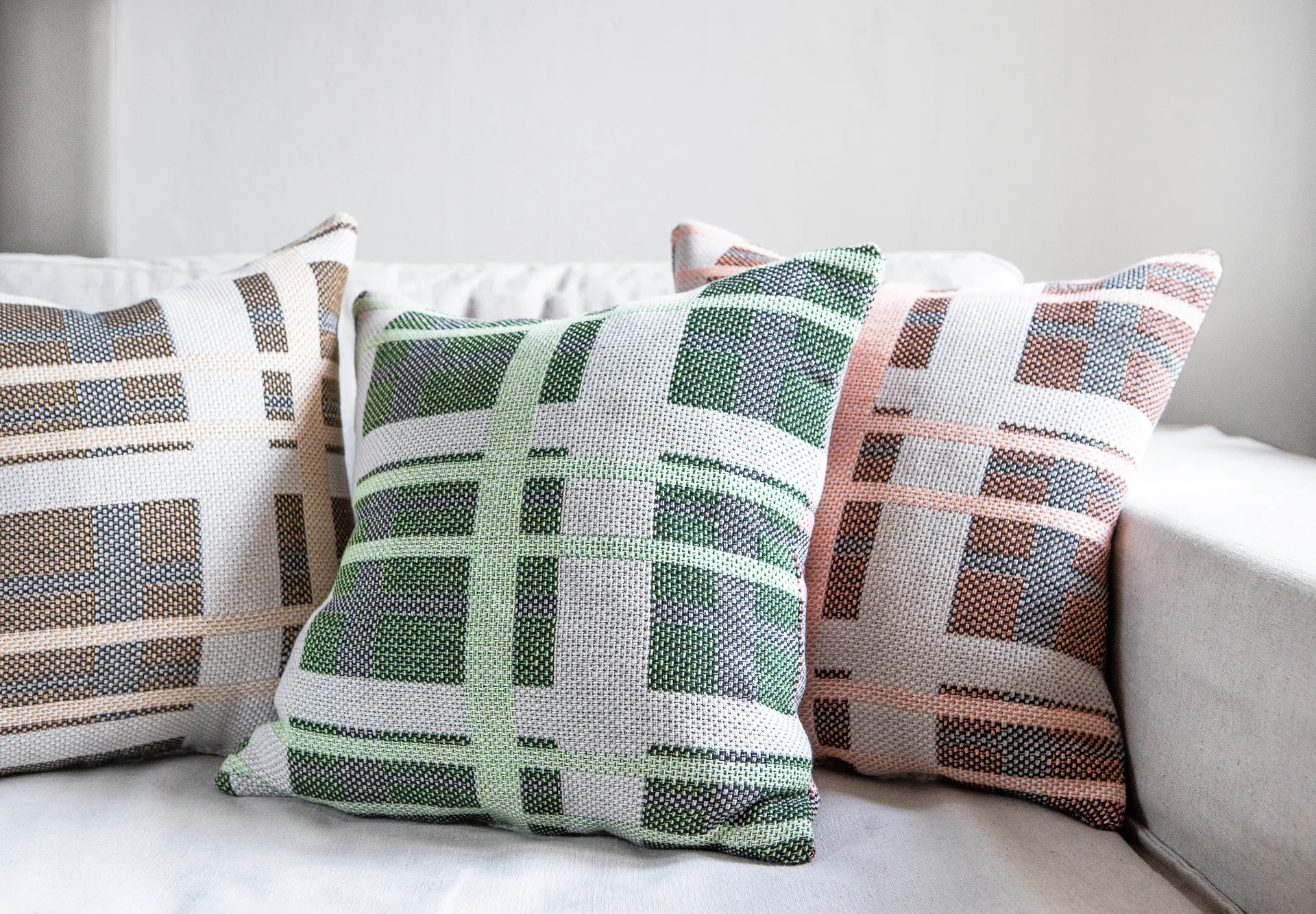 Tradition pillowcase 50x50 cm, Yellow Brita Sweden