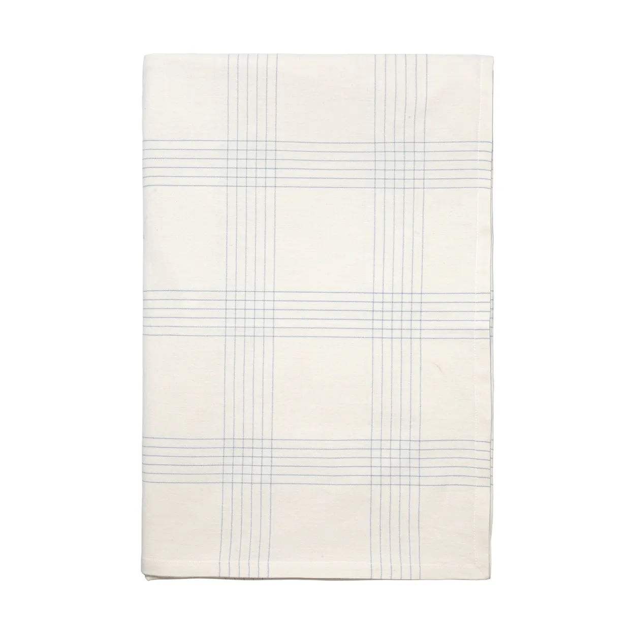 Broste Copenhagen Alice tablecloth 160x300 cm, Dusty blue-Natural