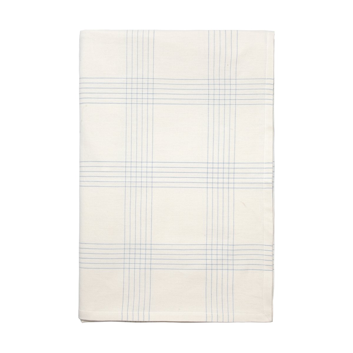 Broste Copenhagen Alice tablecloth 160x300 cm, Dusty blue-Natural