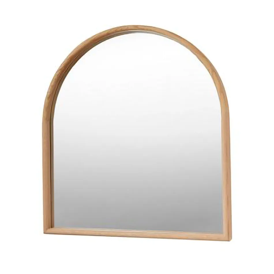 Broste Copenhagen Alva mirror 62x68 cm Oak | Scandinavian Design | Wall mirrors | Brown