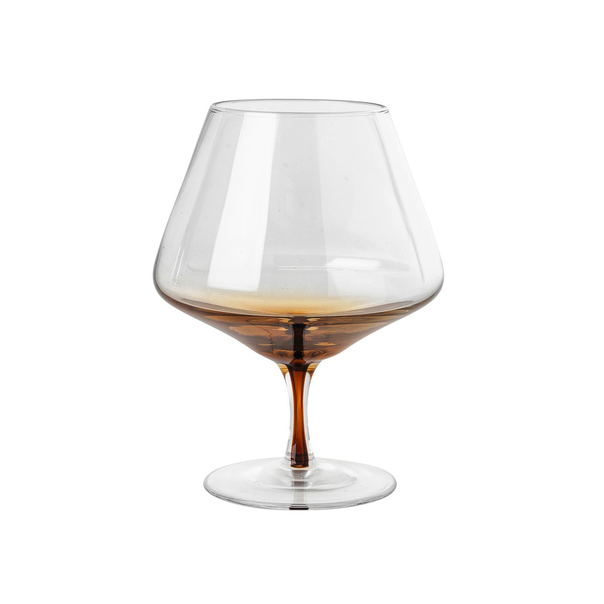 Broste Copenhagen Amber cognac glass 45 cl | Scandinavian Design | Orange
