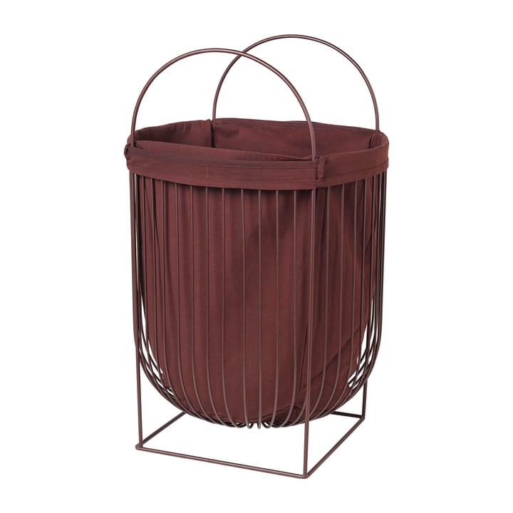 Arild laundry basket - Puce Aubergine - Broste Copenhagen