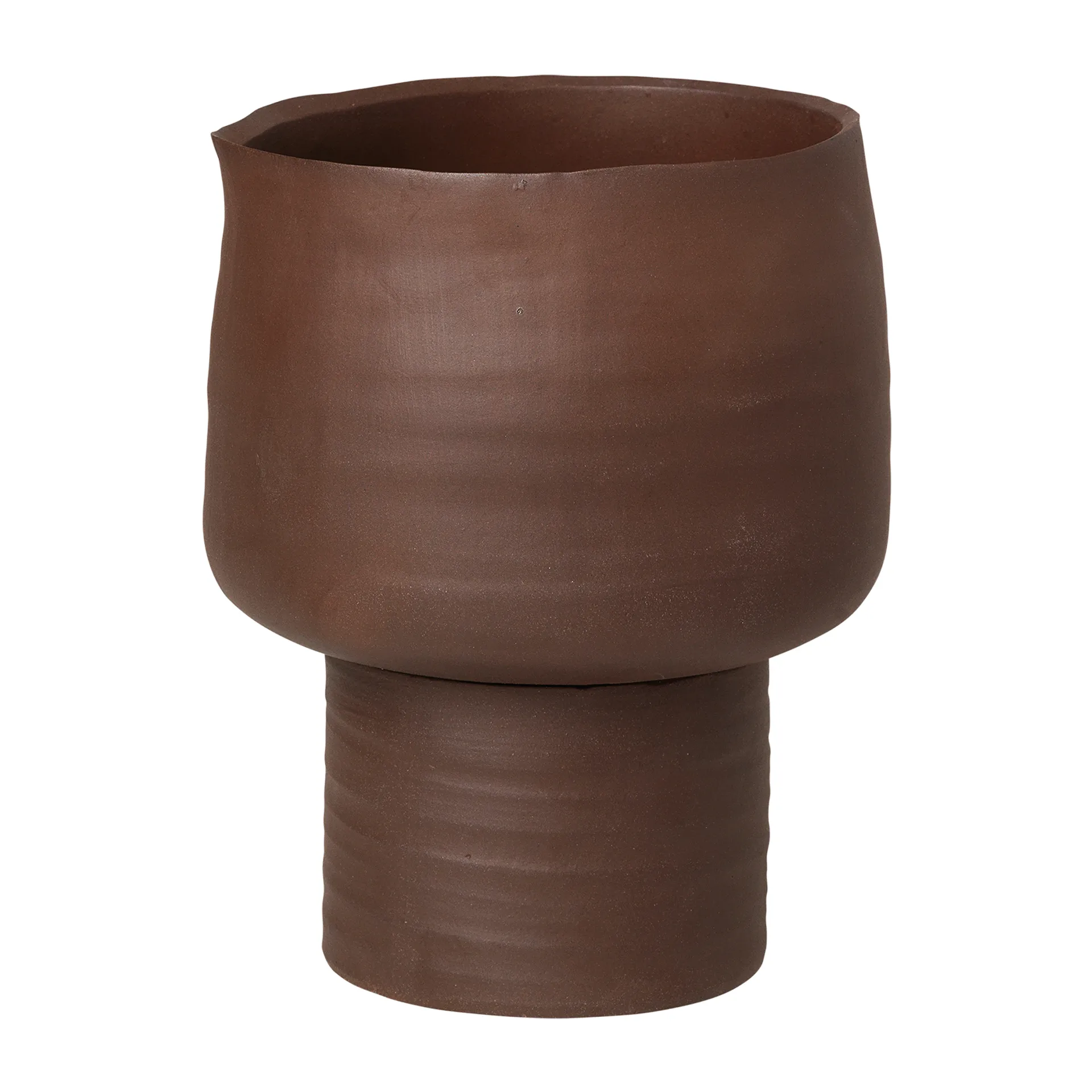 Axil vase 18.5 cm, Red clay Broste Copenhagen