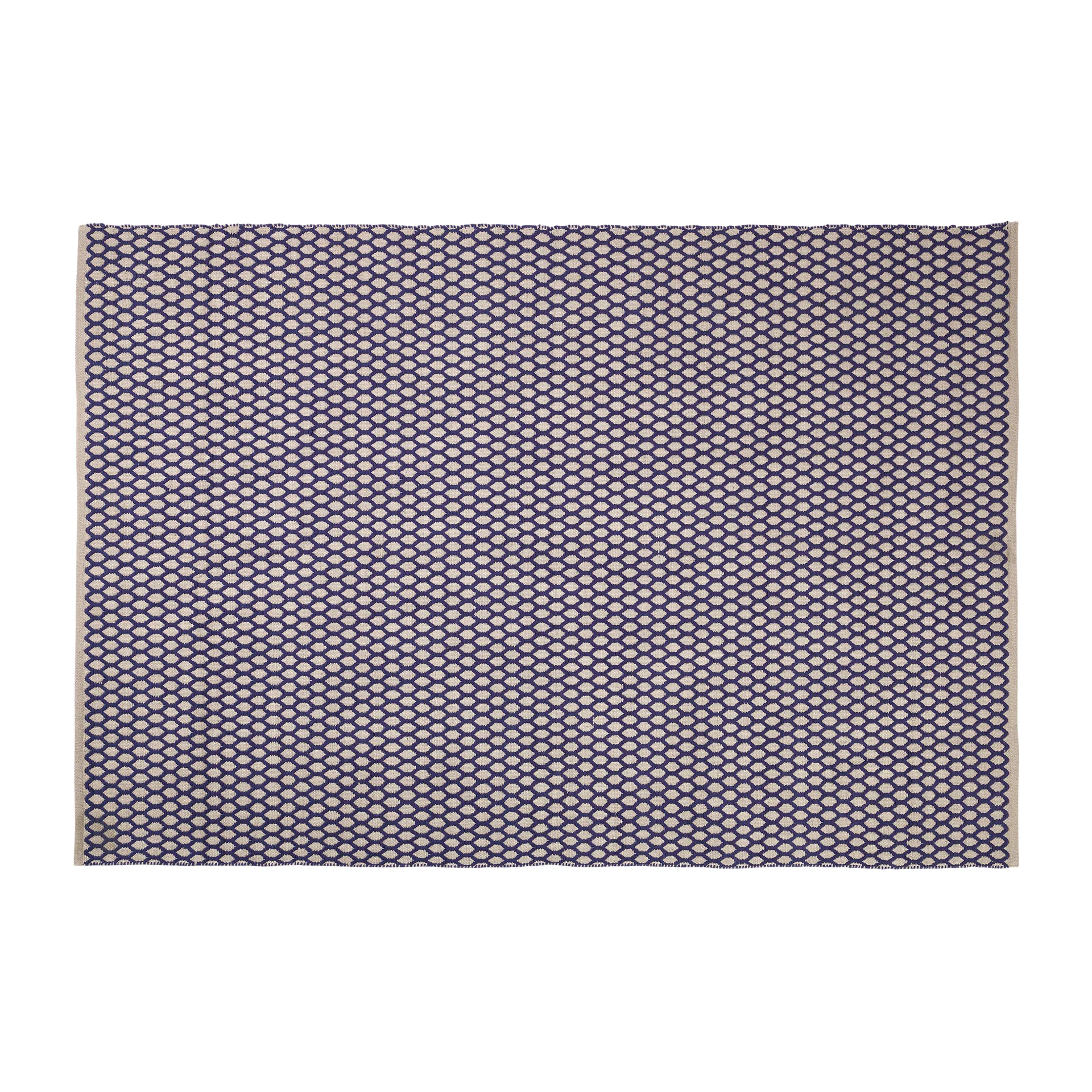 Boris rug 140x200 cm, Maritime blue Broste Copenhagen