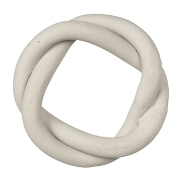 Braid napkin ring Ø6.5 cm 6-pack - Light beige - Broste Copenhagen