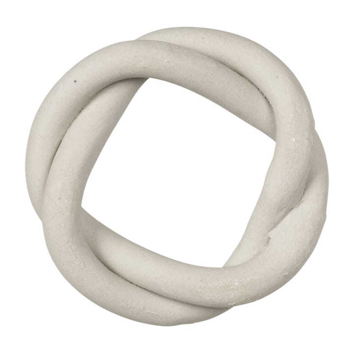 Braid napkin ring Ø6.5 cm 6-pack, Light beige Broste Copenhagen
