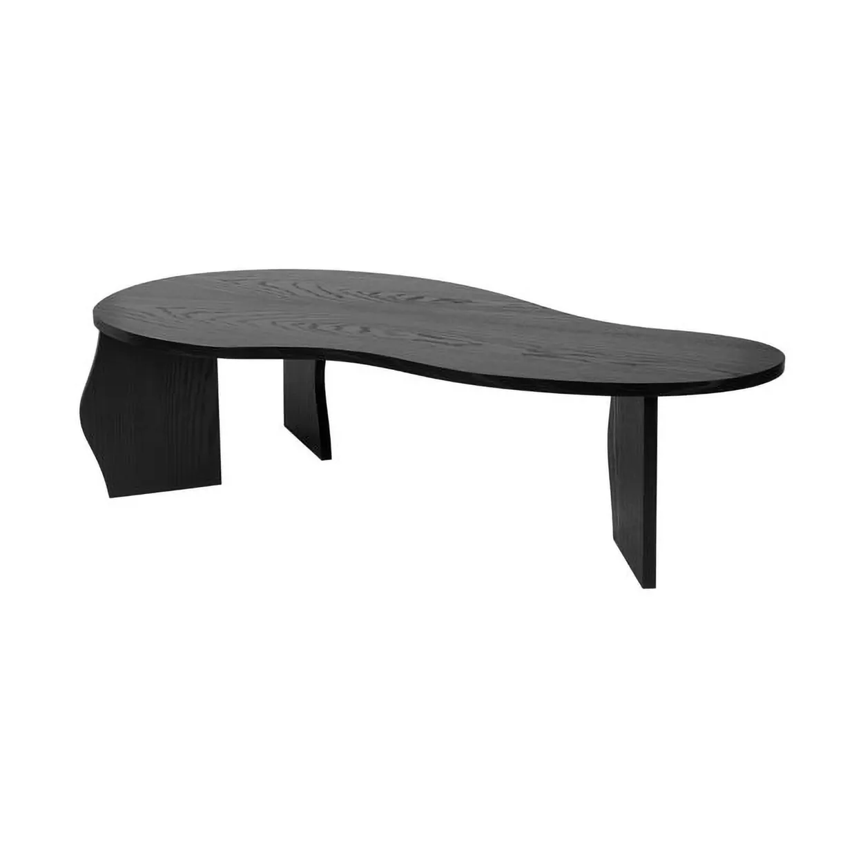 Broste Copenhagen Brook table L 30x112 cm Black | Scandinavian Design | Coffee tables | Black