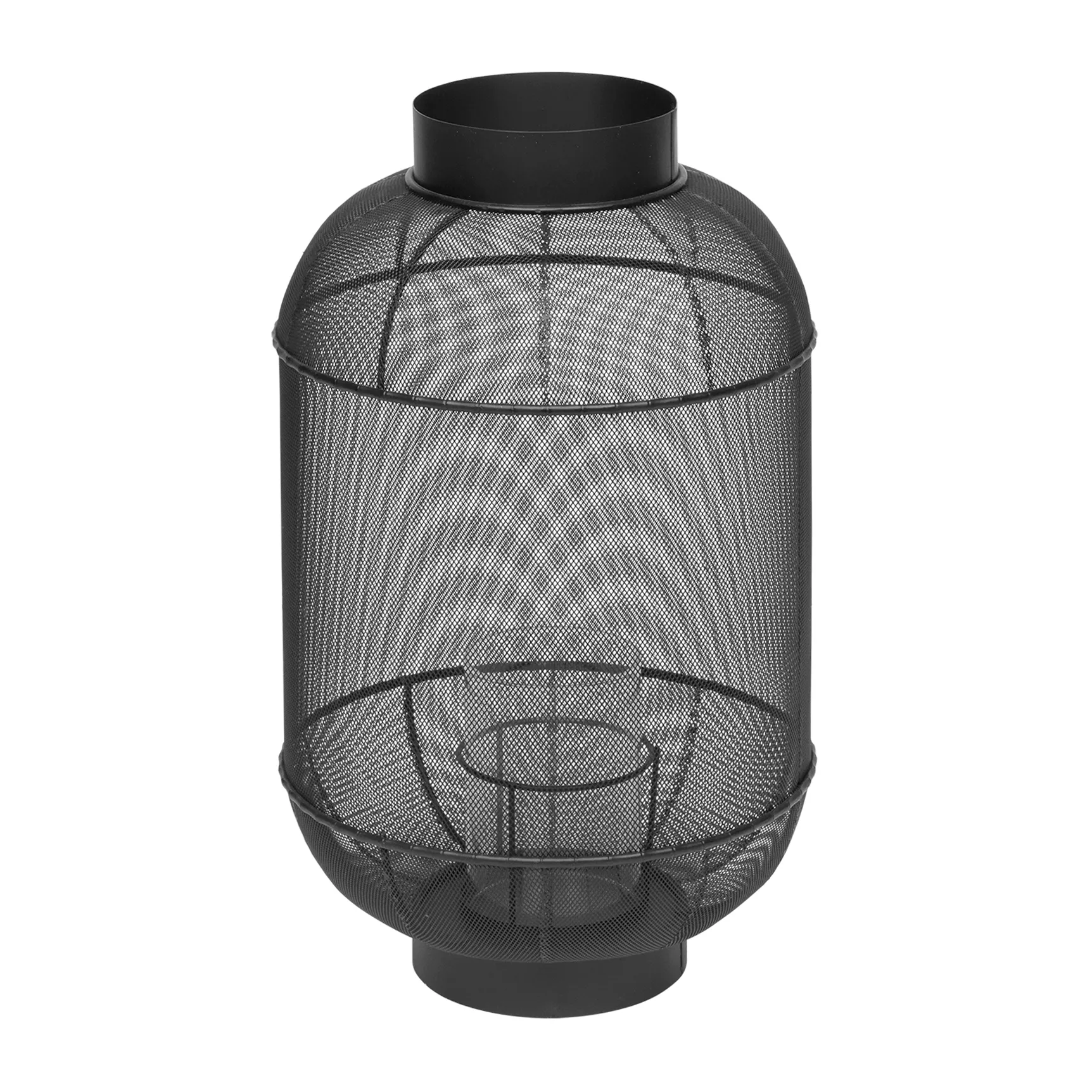 Bwool lantern Ø31 cm, Black Broste Copenhagen
