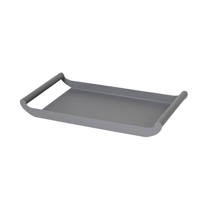 Charlie tray 18x32 cm - drizzle (grey) - Broste Copenhagen