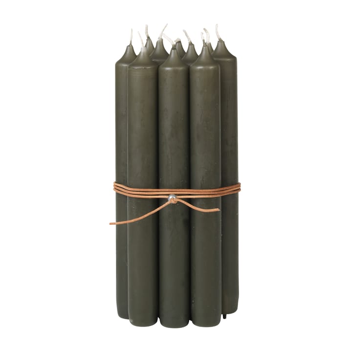 Classic chandelie rwith leatherband 10-pack, Grape leaf Broste Copenhagen