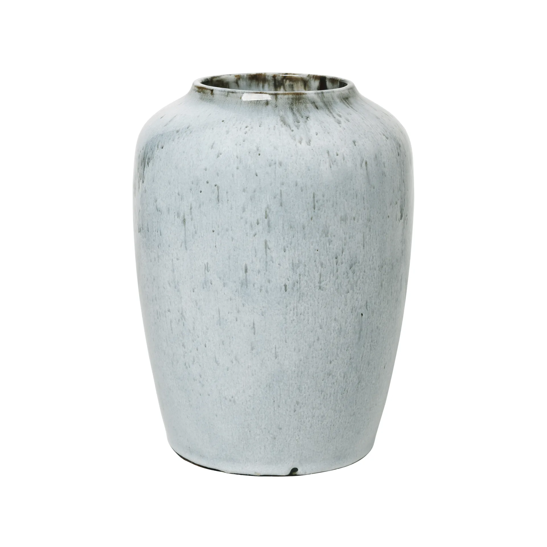 Cph Curve ceramic vase 24.5 cm, light blue Broste Copenhagen