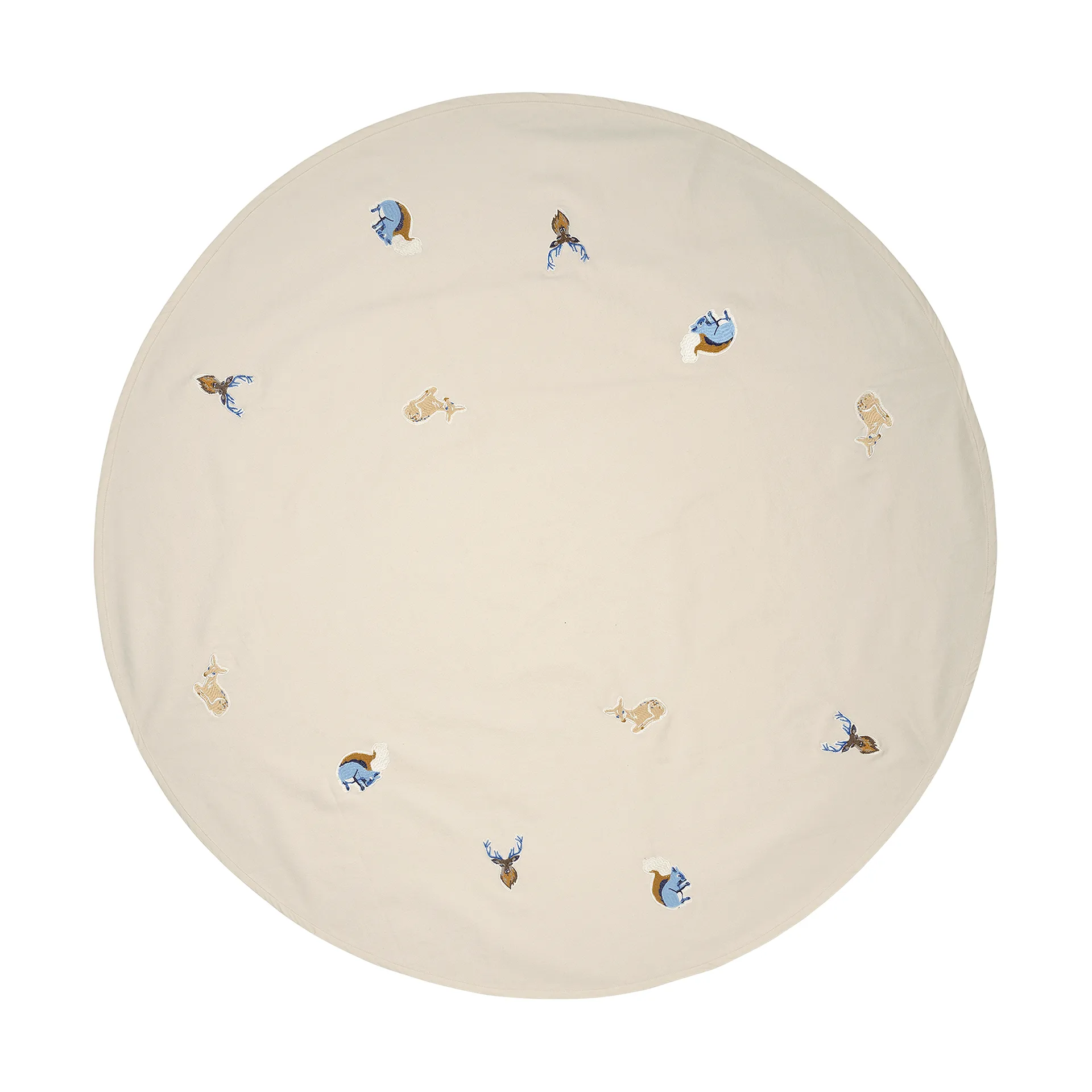 Deer christmas tree mat, Warm Beige Broste Copenhagen