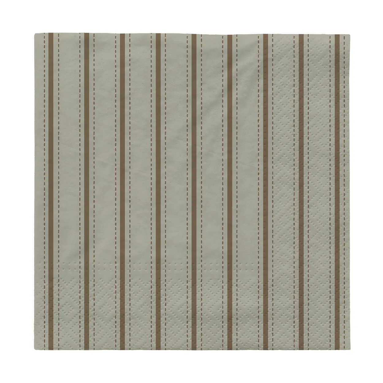 Broste Copenhagen Dolly paper napkins 33x33 cm 20-pack Desert sage-dark green