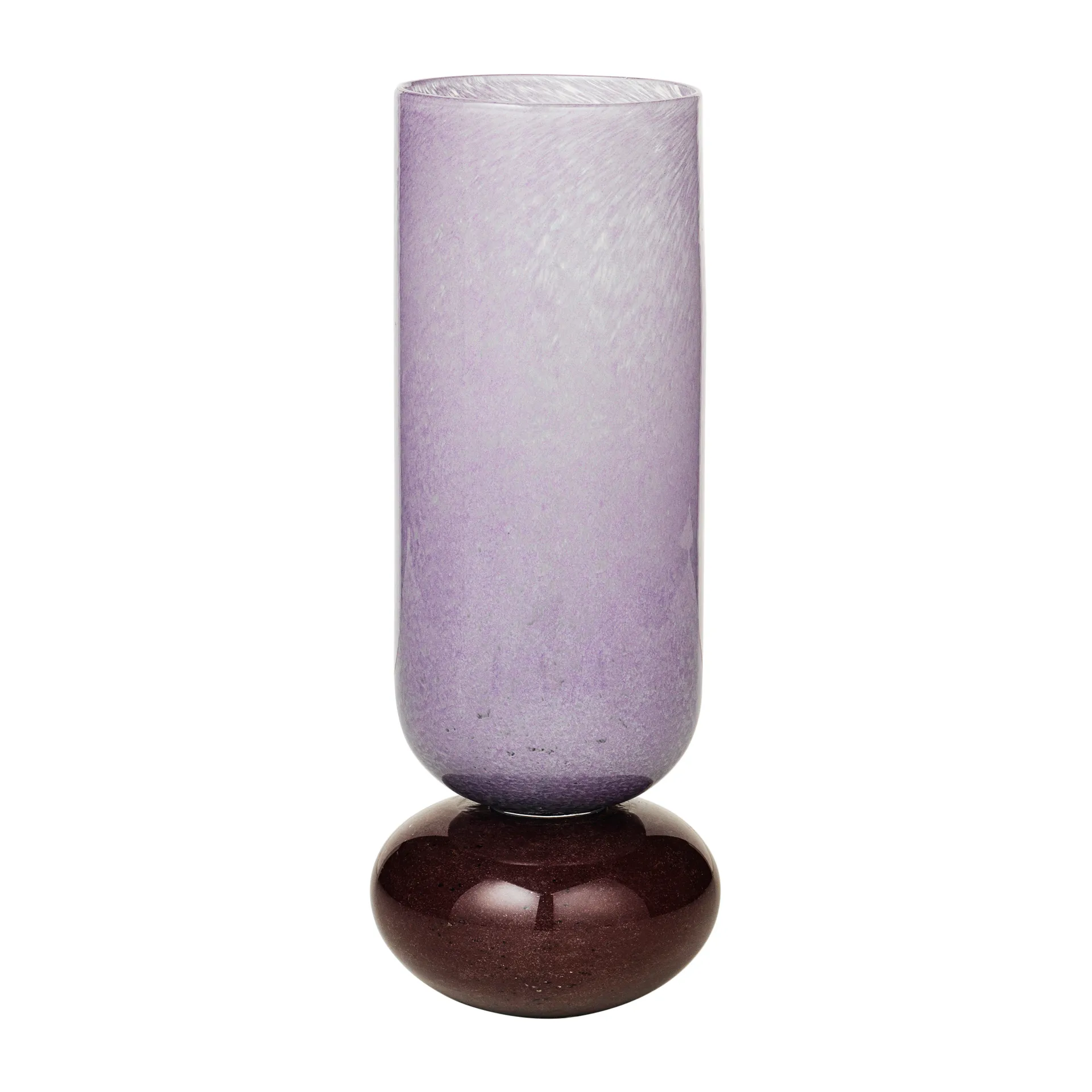 Dorit vase 31 cm, Orchid hush-puce aubergine Broste Copenhagen