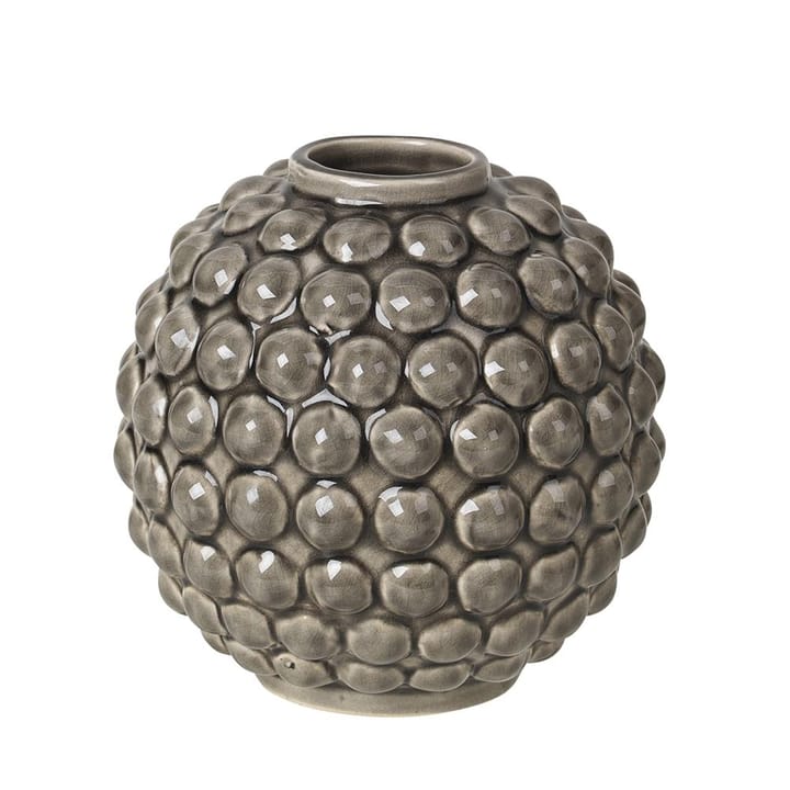 Dotty vase round - grey - Broste Copenhagen