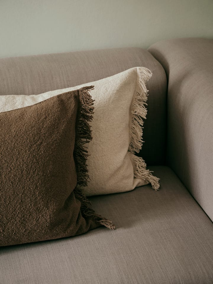 Ebba cushion cover, Brown kelp, 40x60 cm Broste Copenhagen