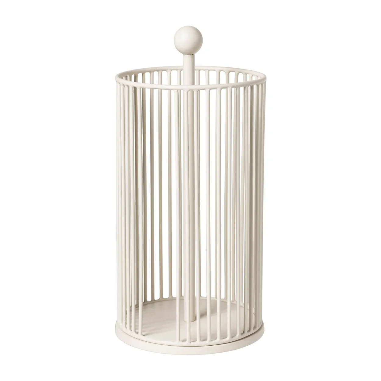 Broste Copenhagen Edda kitchen paper holder 28 cm Light warm grey