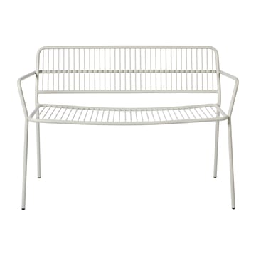 Eden bench with arm support - Beige grey - Broste Copenhagen