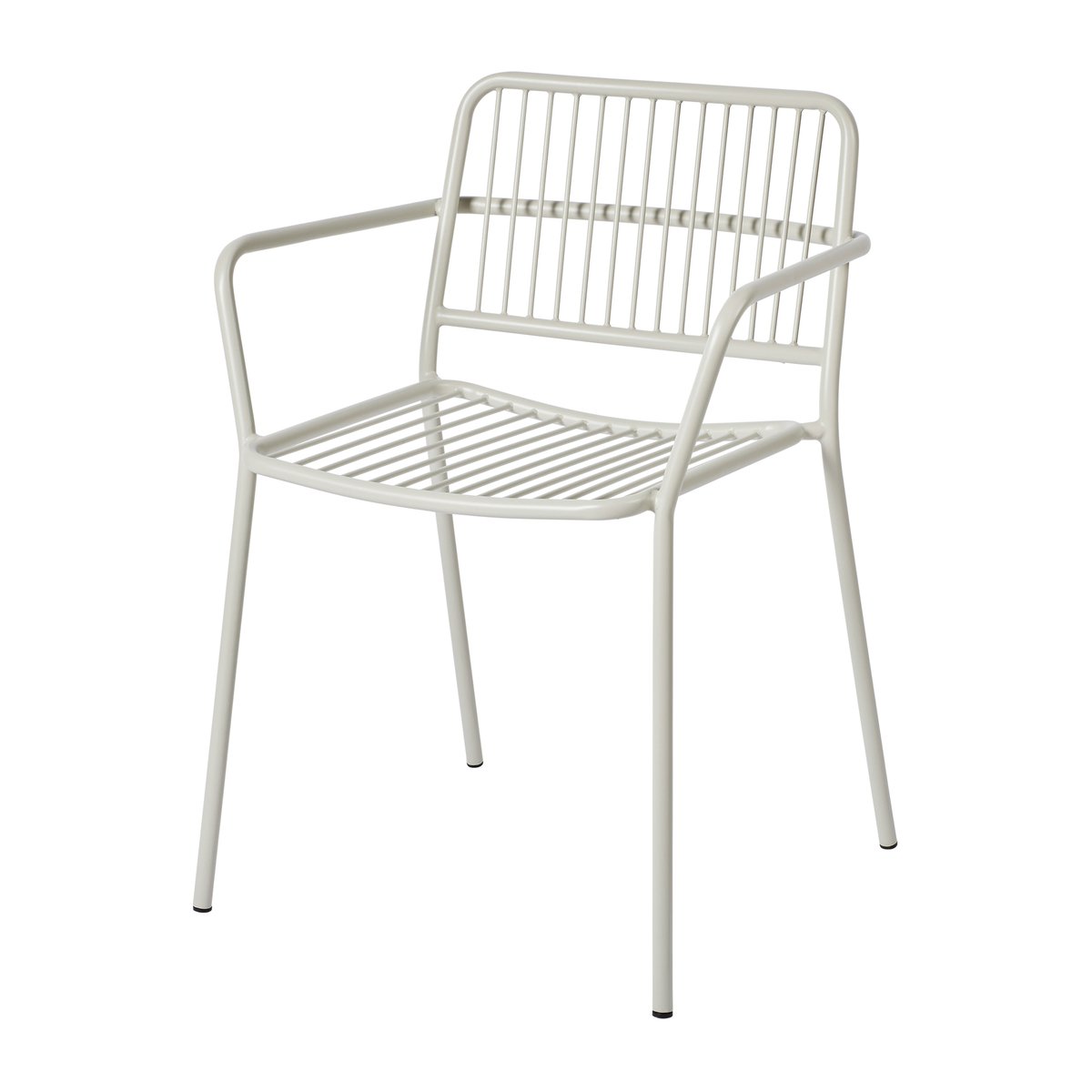 Broste Copenhagen Eden karm chair Beige Grey | Scandinavian Design | Garden chairs | Beige