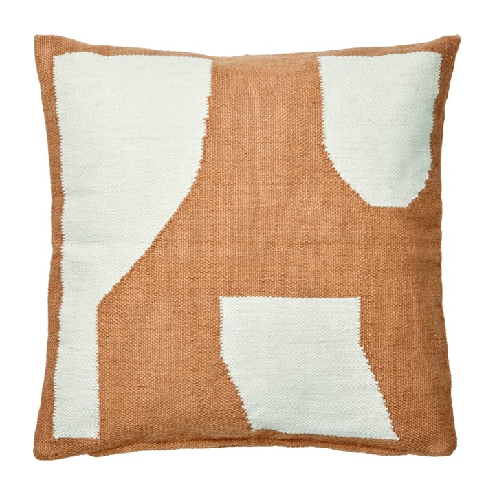 Eilo pillowcase 50x50 cm - Recycled pet nut brown - Broste Copenhagen
