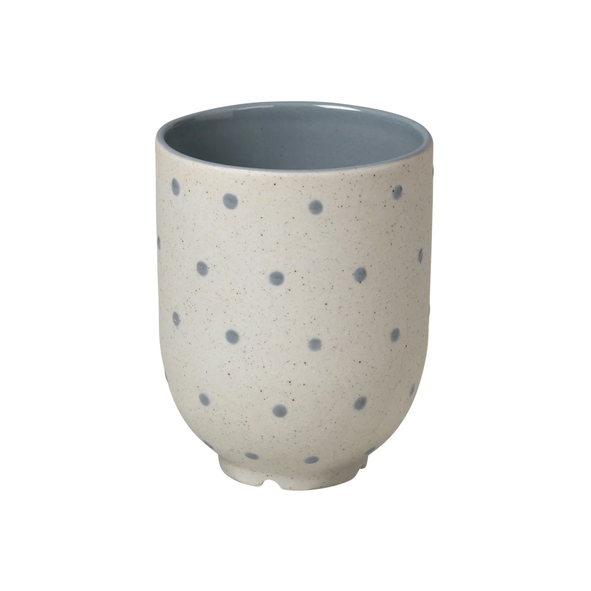 Eli mug 20 cl, soft blue dots Broste Copenhagen