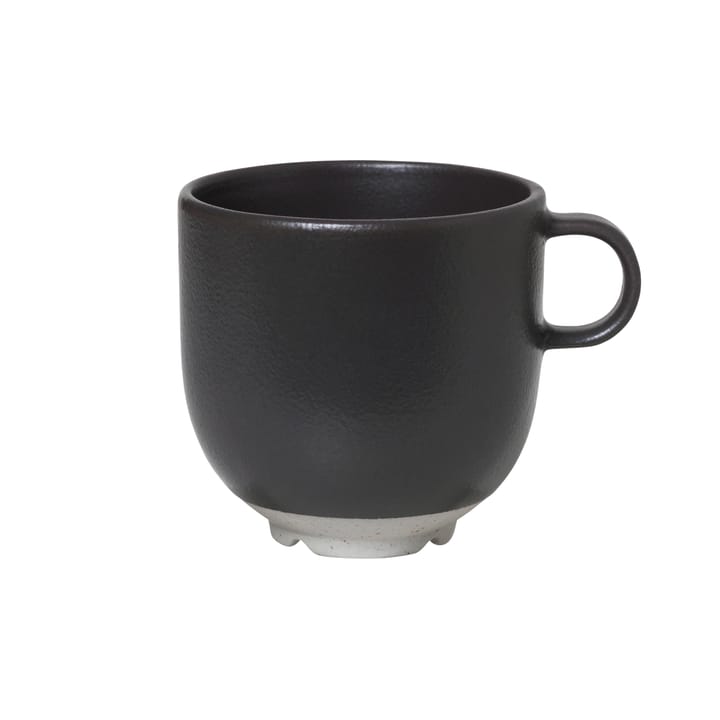 Eli mug with handle 20 cl - matte charcoal - Broste Copenhagen