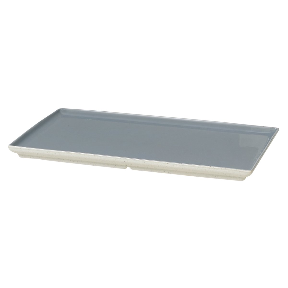 Broste Copenhagen Eli plate 15x26 cm soft blue