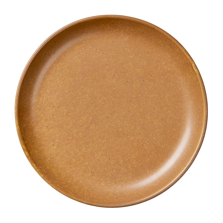 Eli small plate Ø20 cm - Caramel brown - Broste Copenhagen