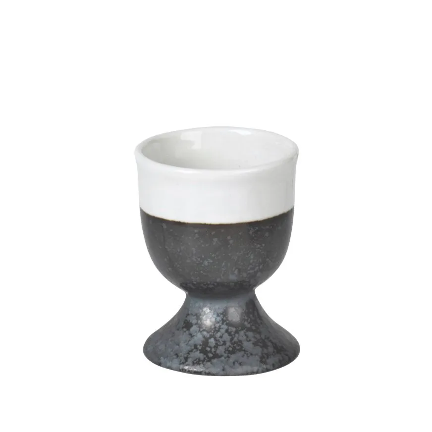 Broste Copenhagen Esrum egg cup 6.5 cm | Scandinavian Design | Egg cups | Black