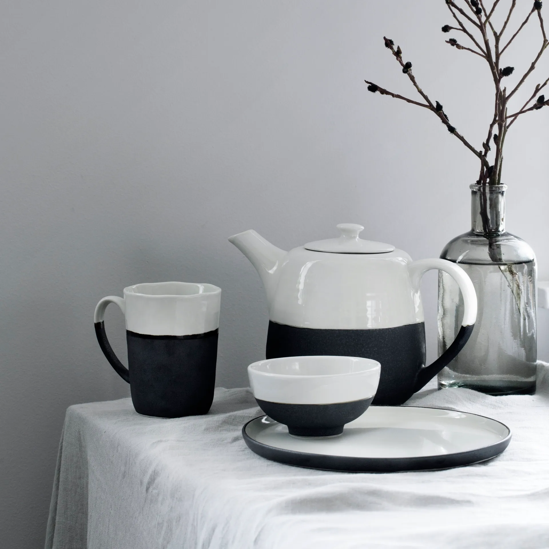 Esrum mug with ear, 11 cm Broste Copenhagen