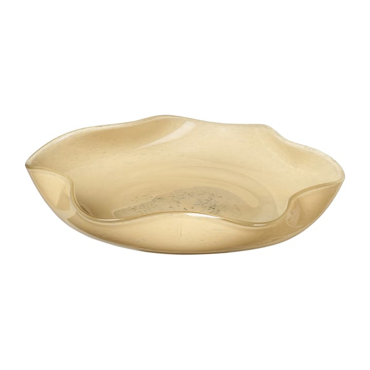Esther decorative bowl Ø30 cm, Anise flower yellow Broste Copenhagen