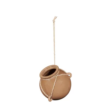 Eya hanging flower pot Ø22 cm - Brown - Broste Copenhagen
