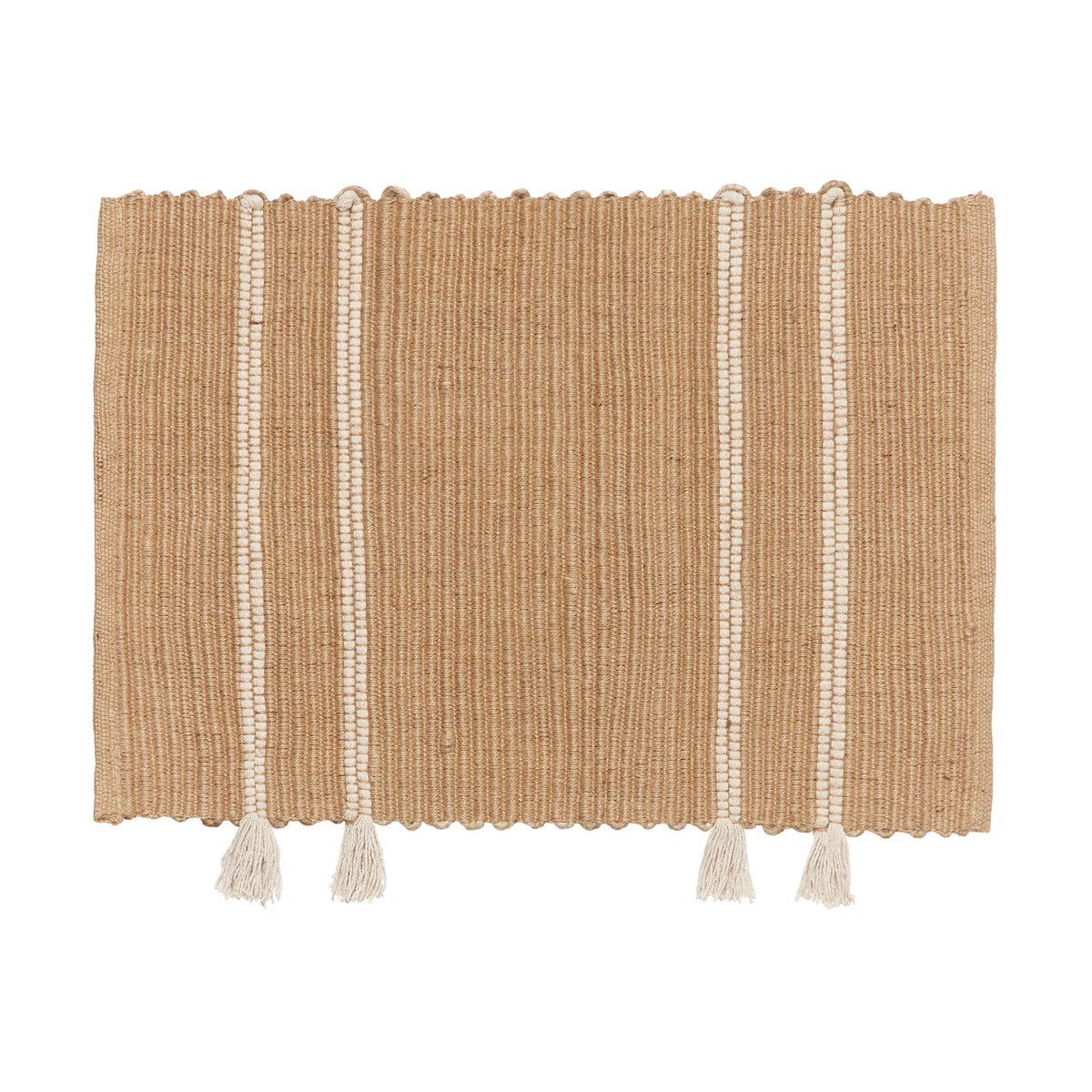 Broste Copenhagen Ezra door mat 50x70 cm Natural-off white