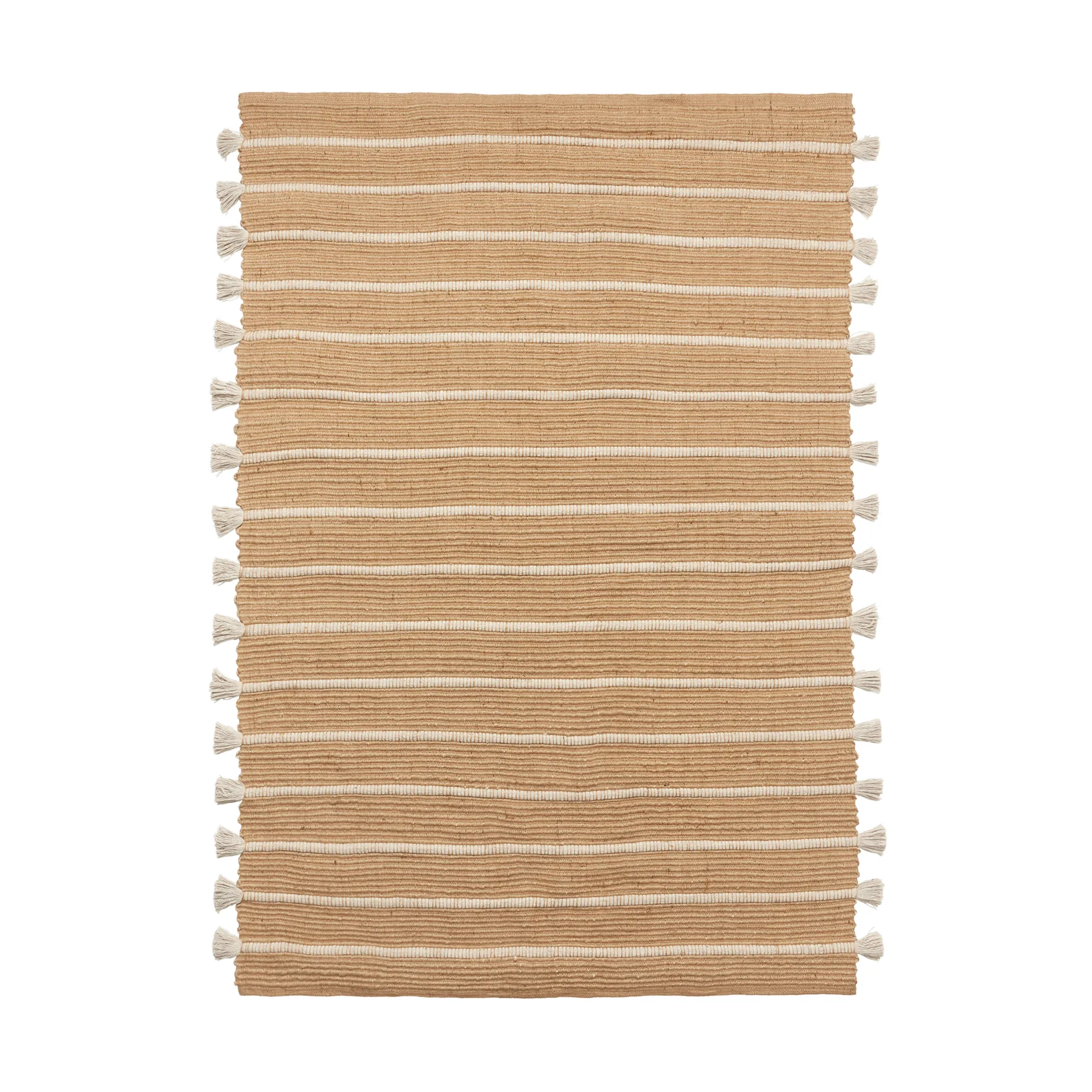 Ezra rug 140x200 cm, Natural-off white Broste Copenhagen