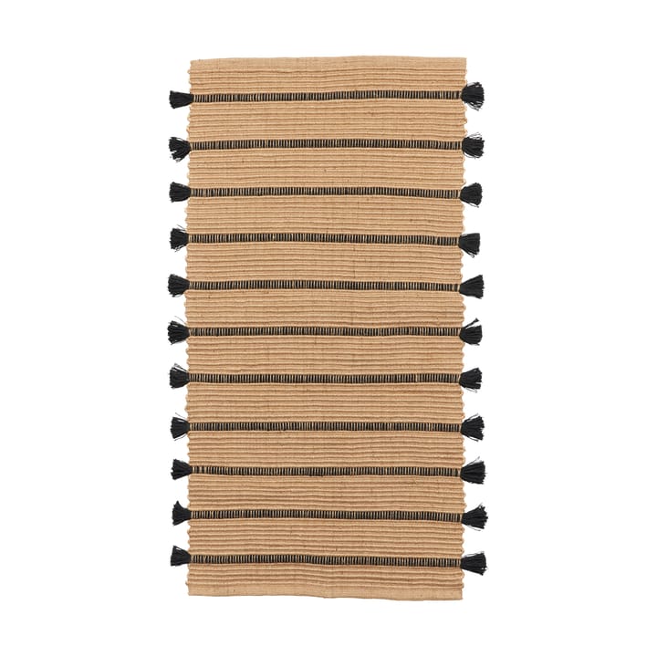 Ezra rug 70x140 cm - Natural black - Broste Copenhagen