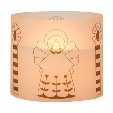 Fairy Tale candle 8 cm - White-green - Broste Copenhagen